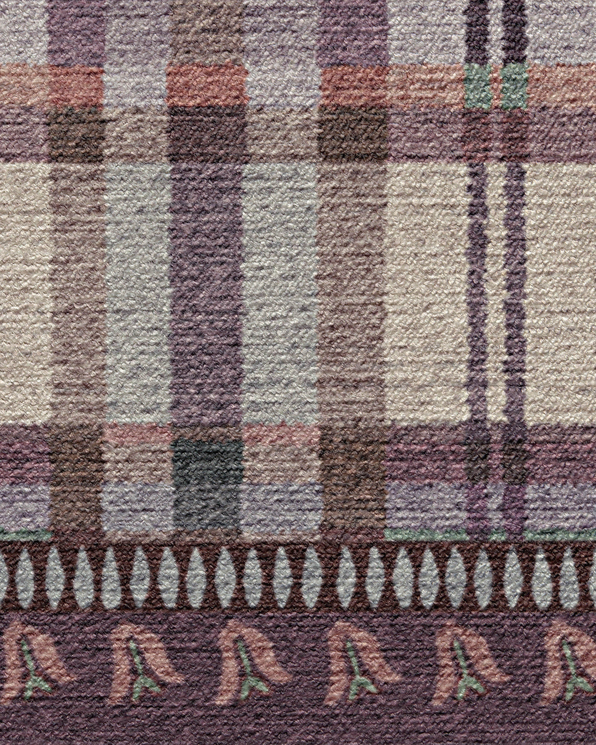 Adrienne Burgundy Rug by Anthropologie