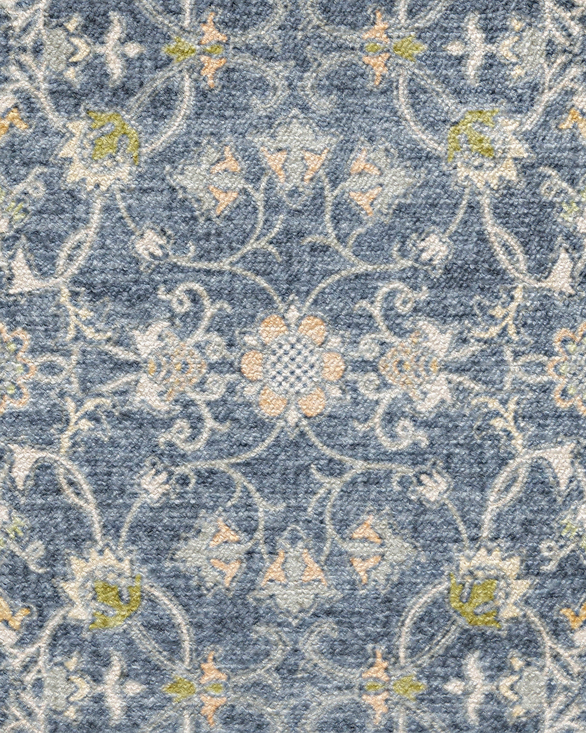 Persian Scroll Slate Blue Rug by Morris & Co.
