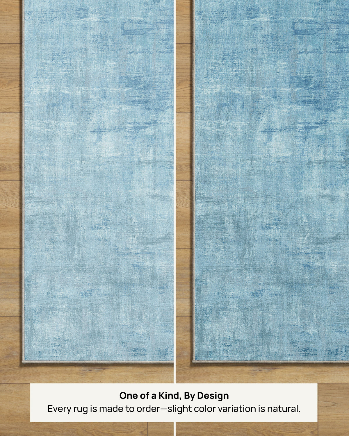 Unikko Blue Rug by Marimekko
